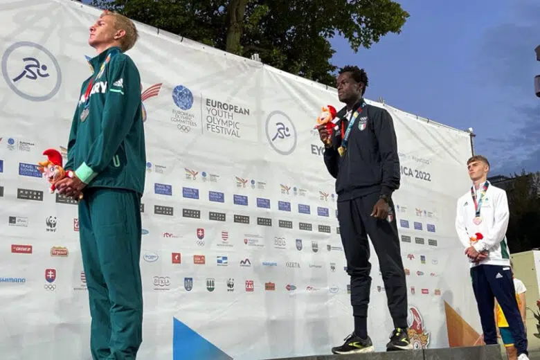 Latena Cervone vince in maglia azzurra il Festival olimpico della gioventù europea
