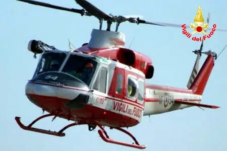 Incendio a San Gimignano nei pressi di abitazioni e annessi agricoli
