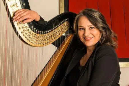 La magia dell’arpa di Cecilia Chailly per salutare l’alba nella Fortezza di Poggibonsi