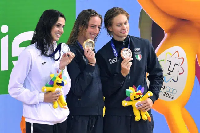 Lisa Angiolini cala il tris: tre medaglie d’oro ai Giochi del Mediterraneo