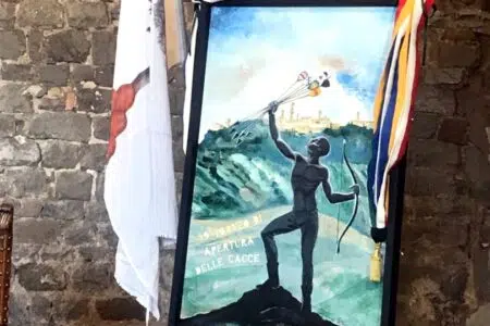 Montalcino, Apertura delle Cacce: presentata l’Opera realizzata dall’artista Simona Stanciu