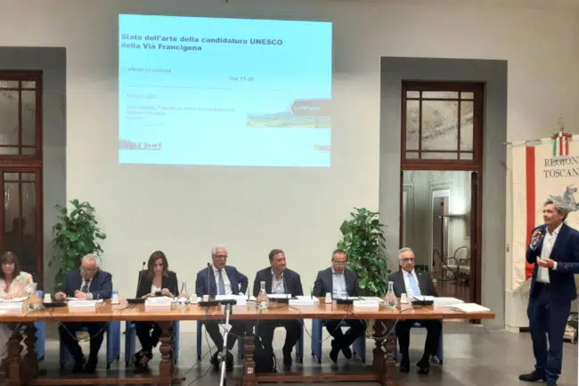 Francigena patrimonio Unesco: la Toscana nominata capofila
