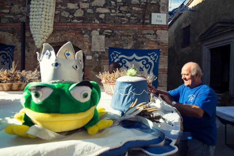 San Casciano dei Bagni: Palio di San Cassiano “senza rane”
