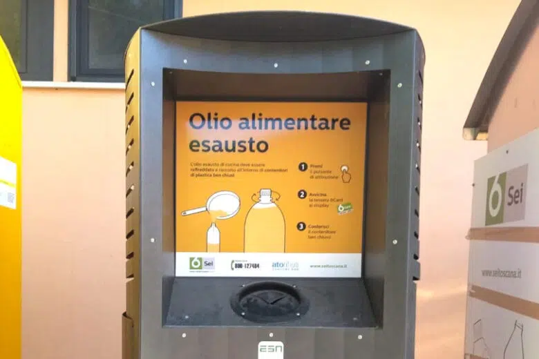 Olio alimentare esausto: nella Toscana del sud raccolti quasi 600 mila kg negli ultimi 18 mesi