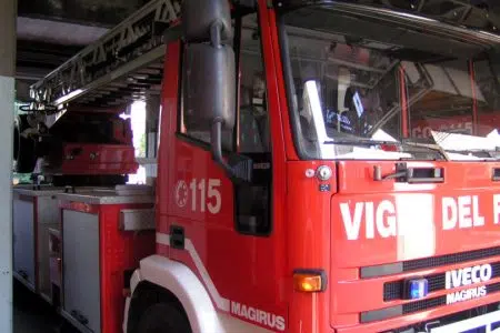 Maltempo in provincia di Siena, numerosi interventi dei Vigili del Fuoco Vigili del Fuoco veicolo