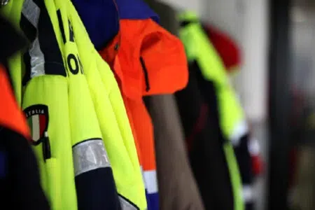 Esercitazione di protezione civile presso l’azienda Liquigas a Chiusi Divise Protezione civile