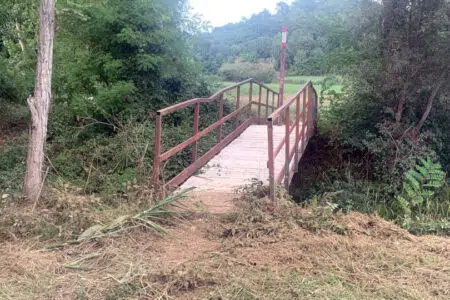 Manutenzione del Consorzio di Bonifica sul torrente Malena a Castelnuovo Berandenga