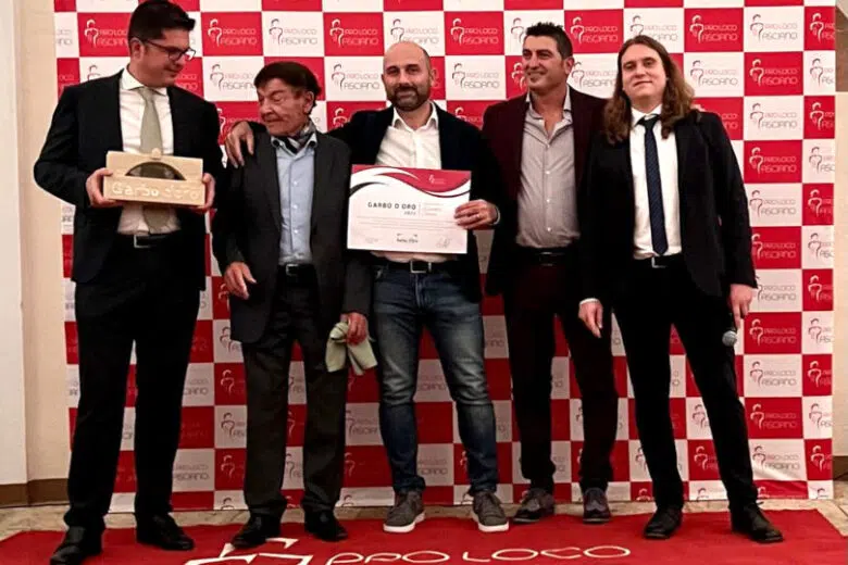 Cena del Menciaiolo 2022, l’onorificenza cittadina di Asciano all’azienda Rubinetterie Treemme