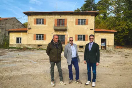 La “Palazzina Uffici XXII” di Abbadia San Salvatore donata al Parco delle Miniere