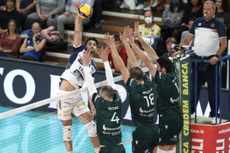 Superlega, la Emma Villas lotta ma viene sconfitta a Trento