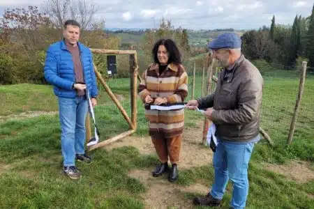 Siena, inaugurata la nuova area cani alla Coroncina
