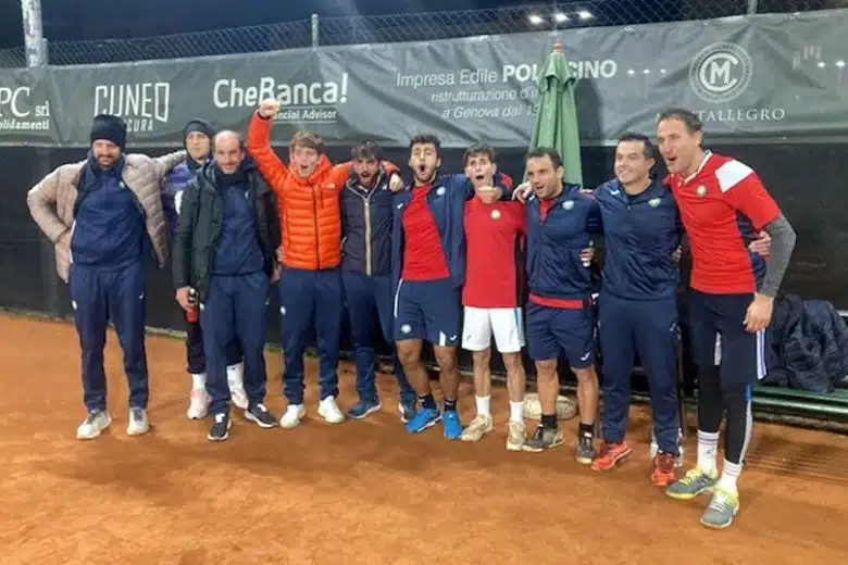 Tennis A1, impresa del TC Sinalunga che vince l’andata della semifinale per lo scudetto