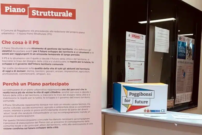 Nuovo Piano Strutturale, il Comune di Poggibonsi invita i cittadini ad inviare contributi