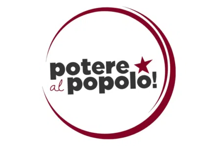 Roberto Montanelli candidato a sindaco di Castelnuovo per Potere al Popolo Potere al Popolo, simbolo