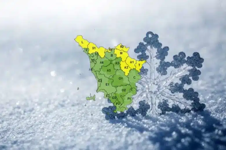 Meteo Toscana, estesa allerta gialla per rischio ghiaccio in Appennino