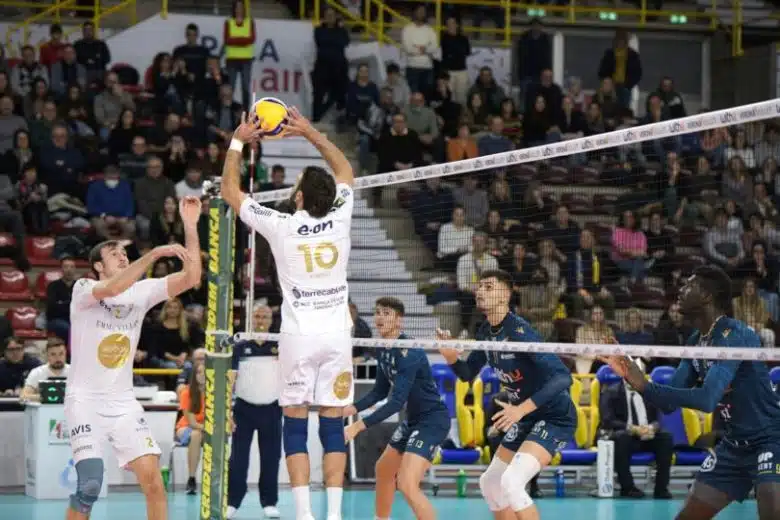 Superlega volley, Emma Villas Siena ko a Verona