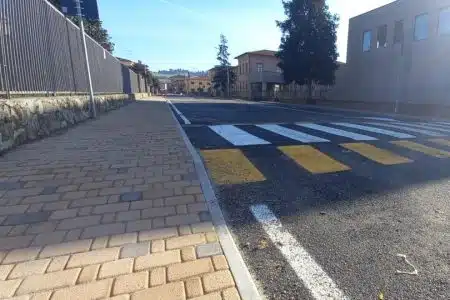 Buonconvento, terminati i lavori di manutenzione straordinaria in via F.lli Rosselli
