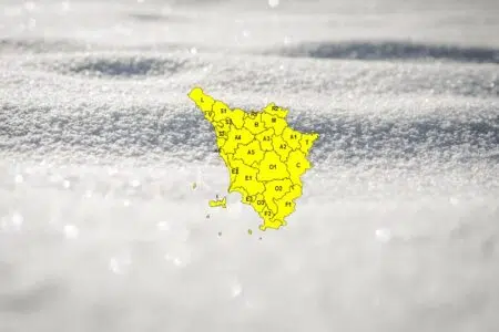Pioggia, neve e vento, codice giallo in Toscana per venerdì 14 febbraio Maltempo, codice giallo, neve