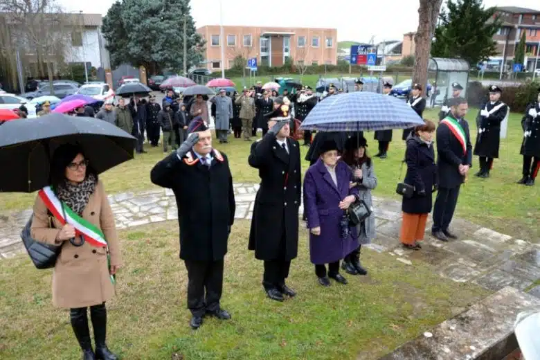 41° anniversario dell’uccisione dei Carabinieri Giuseppe Savastano ed Euro Tarsilli