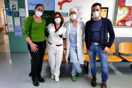 Effettuati a Nottola accessi venosi su due neonate
