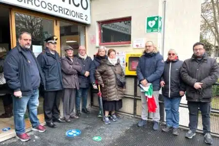 Siena, inaugurata nuova postazione DAE San Miniato