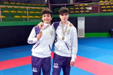 Mens Sana, Karate: Dario Papini e Alessio Mallardi conquistano il bronzo al Campionato italiano Fijlkam