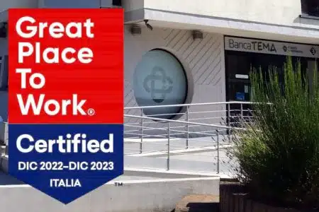 Banca Tema ha ottenuto la certificazione di Great Place To Work Italia 2023