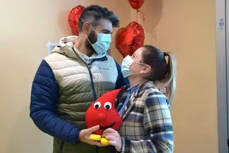 San Valentino, grande successo per le donazioni di coppia al Centro Emotrasfusionale dell’Aou Senese – VIDEO