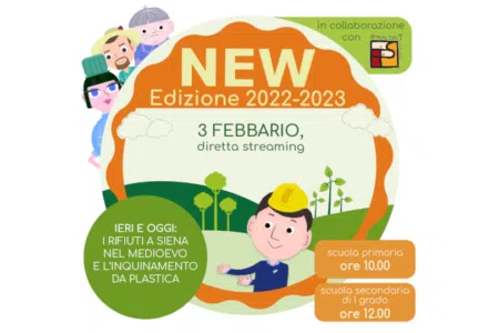 Torna E-talk, la diretta on line sui rifiuti nel Medioevo a Siena e sulla plastica