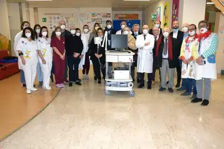 Associazione Insieme per i Bambini onlus dona uno spirometro alla Pediatria dell’Aou Senese