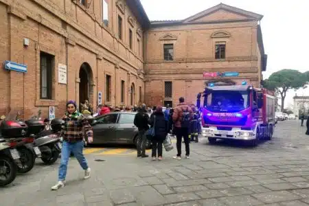 Principio d’incendio al “Caselli” di Siena