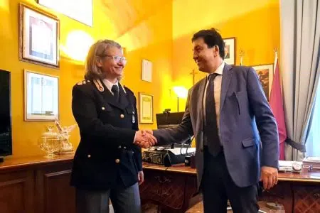 Il vicequestore della Polizia di Stato Daniela Salvemini nuovo dirigente della Polizia Stradale di Siena