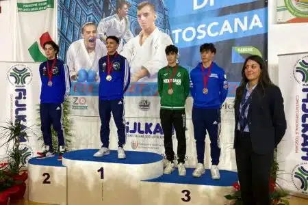 Mens Sana Karate: Margherita Butini e Alessio Mallardi conquistano il podio all’Open Toscana
