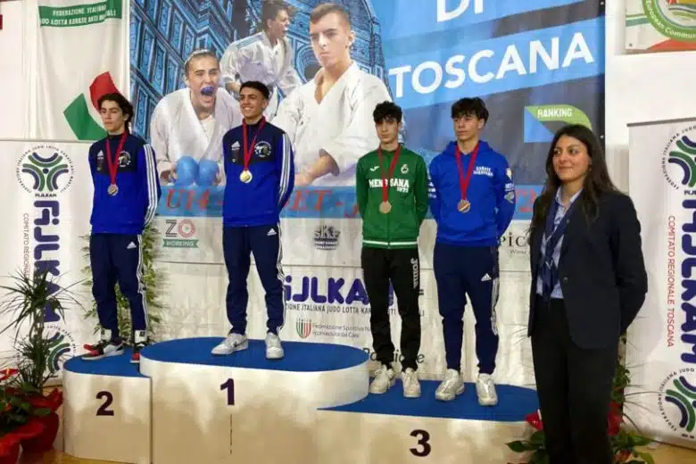 Mens Sana Karate: Margherita Butini e Alessio Mallardi conquistano il podio all’Open Toscana