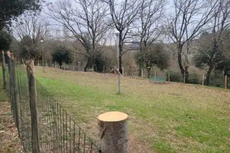 Siena, inaugurata la nuova area cani nel quartiere di San Miniato