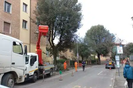 Siena, proseguono i lavori di sistemazione di via Mameli