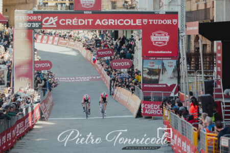 Strade Bianche, arrivo a Siena edizione 2023