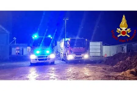 Incendio alla tenuta “La Fratta”, in salvo il bestiame