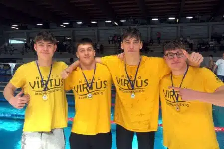 Virtus Buonconvento, 27 medaglie ai campionati regionali invernali di nuoto maschili