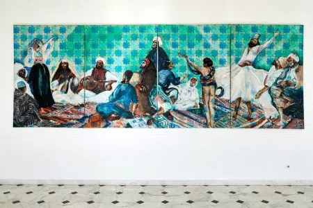 Il mondo fantastico di Aldo Mondino in mostra al Santa Maria della Scala