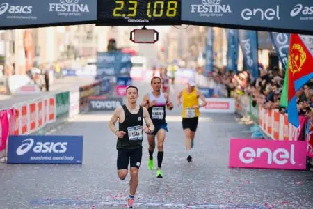 Mens Sana Runners: James Thompson conquista la 25ª posizione alla Maratona di Milano