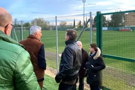 Massimo Castagnini in visita all’Asta di Taverne d’Arbia