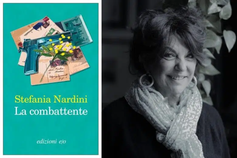 A Radda l’incontro con Stefania Nardini e il romanzo “La combattente” Stefania Nardini e la copertina del libro "La combattente"