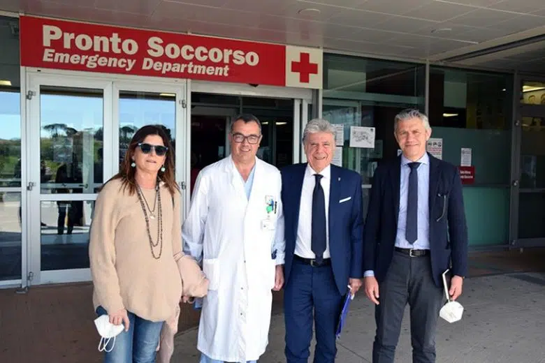 Aou Senese, visita istituzionale del dottor Stefano Grifoni, coordinatore dell’Organismo toscano per il governo clinico