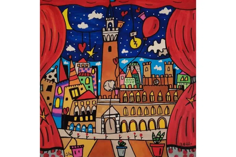 Siena accoglie l’universo colorato di Valerio Lombardelli in arte “Wallas”