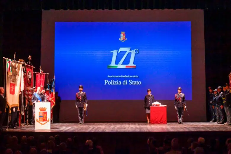 La Polizia di Stato celebra il 171° anniversario della fondazione