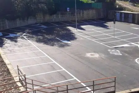 Monteriggioni, conclusi i lavori del parcheggio di via Toscana: da zona degradata a zona riqualificata