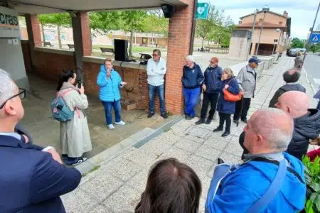 Anna Ferretti: “Difendiamo il parco di piazza Amendola” Anna Ferretti incontra i cittadini di Siena