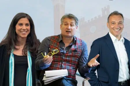 Giulia Pastorella, Roberto Bozzi e Matteo Richetti