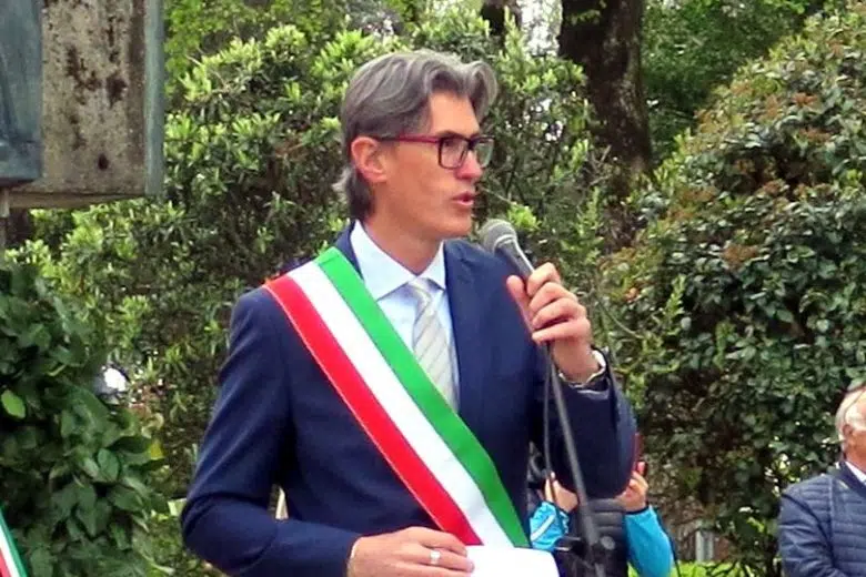Il sindaco di Montepulciano Michele Angiolini